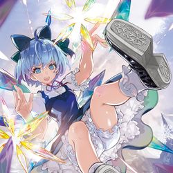 This is a pixiv picture whose title is チルノ.