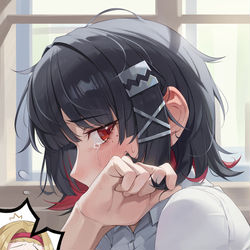 This is a pixiv picture whose title is 転校することになった.