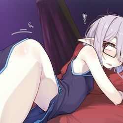 This is a pixiv picture whose title is 小尻.