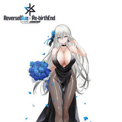 This is a pixiv picture whose title is 「ゼロ/ドレス」.