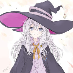 This is a pixiv picture whose title is 魔女の旅々イレイナさん.