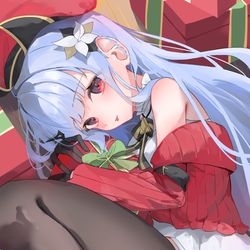 This is a pixiv picture whose title is クリスマス　フリージア.