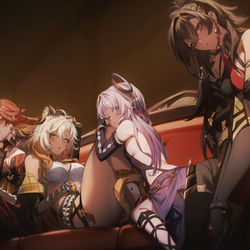 This is a pixiv picture whose title is 旅.