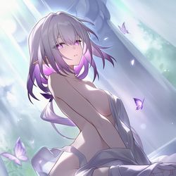 This is a pixiv picture whose title is 遐蝶.