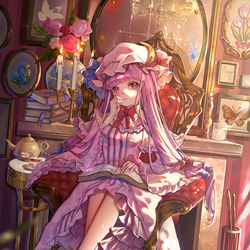 This is a pixiv picture whose title is 少女密室.