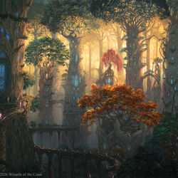 This is a pixiv picture whose title is Secluded Courtyard from Magic.