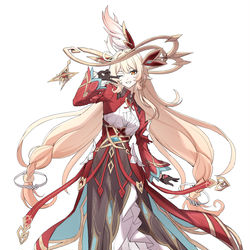 This is a pixiv picture whose title is Alice.