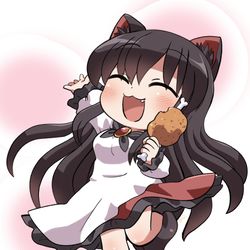 This is a pixiv picture whose title is 今年も元気な家庭用おおかみ.