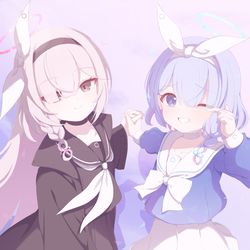 This is a pixiv picture whose title is 『奇跡』.