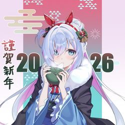 This is a pixiv picture whose title is 明けましておめでとうございます😌.