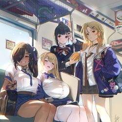 This is a pixiv picture whose title is NIKKE　4JK.