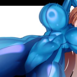 This is a pixiv picture whose title is Zerosuit samus.