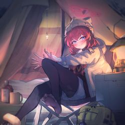 This is a pixiv picture whose title is 小塗マキ (キャンプ) ver.2.