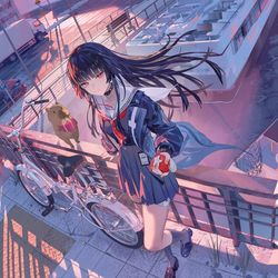 This is a pixiv picture whose title is 千咲.