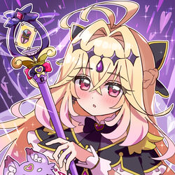 This is a pixiv picture whose title is 🖤キュアアルカナ・シャドウ🖤.