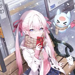 This is a pixiv picture whose title is 龍ヶ浜ゅぇさんJK.