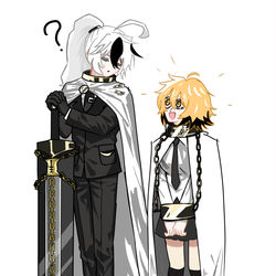 This is a pixiv picture whose title is 同僚.