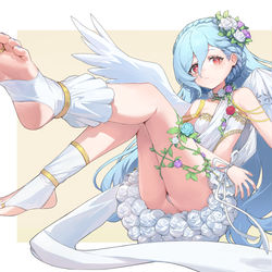 This is a pixiv picture whose title is 天使䓅亜💙.