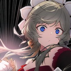 This is a pixiv picture whose title is 絶対ドットーレをぶん殴ローネ.