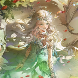 This is a pixiv picture whose title is InfinityNikki.