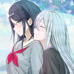 This is a pixiv picture whose title is あまえ上手の宵崎さん.