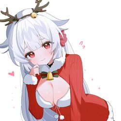 This is a pixiv picture whose title is 🎅.