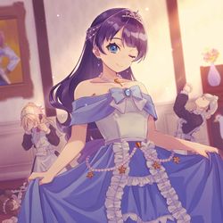 This is a pixiv picture whose title is Happy Birthday! Sayaka 2026.