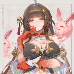 This is a pixiv picture whose title is Lingsha | 霊砂.