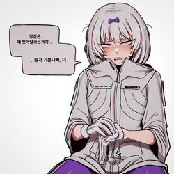 This is a pixiv picture whose title is 키라의 장갑.