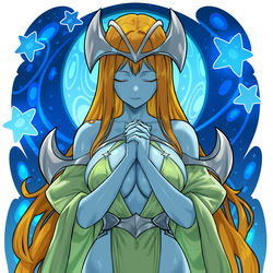 This is a pixiv picture whose title is Mystical Elf.