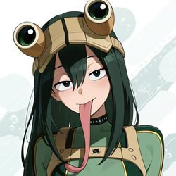 This is a pixiv picture whose title is Tsuyu Asui ~⊹⋆𓆏⊹₊.