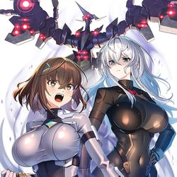 This is a pixiv picture whose title is あたしは星間国家の英雄騎士！5巻.