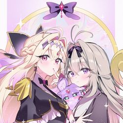 This is a pixiv picture whose title is キュアアルカナ・シャドウ.