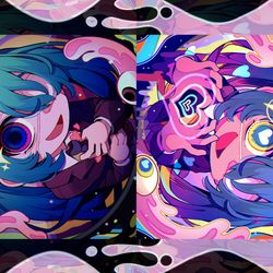 This is a pixiv picture whose title is とける.