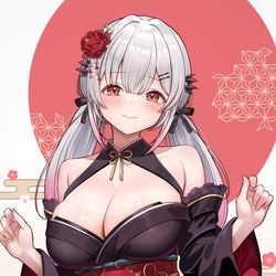 This is a pixiv picture whose title is パトラちゃん👘.