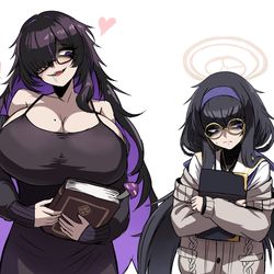 This is a pixiv picture whose title is 姉妹.