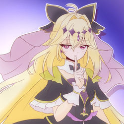 This is a pixiv picture whose title is キュアアルカナ・シャドウ.