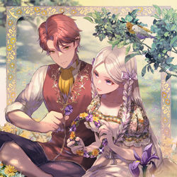 This is a pixiv picture whose title is 貧乏令嬢の恋の行方.