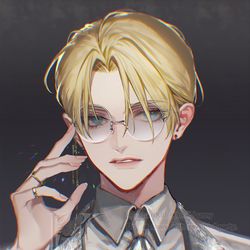 This is a pixiv picture whose title is OC Alex.