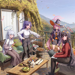 This is a pixiv picture whose title is セミナー、非定期秋季遠征調査（たぶん？？）.