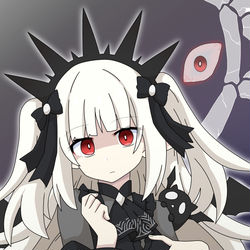 This is a pixiv picture whose title is 深淵より覗くクゥーちゃん.