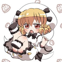 This is a pixiv picture whose title is ふんわりルナチャイルド.