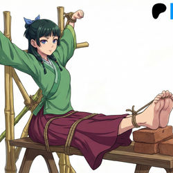 This is a pixiv picture whose title is Maomao - Apothecary Diaries.