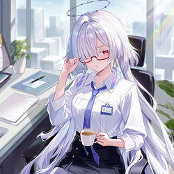 This is a pixiv picture whose title is 莫宁.