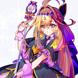 This is a pixiv picture whose title is キュアアルカナ・シャドウ.