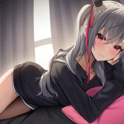 This is a pixiv picture whose title is まったリオナ.