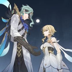 This is a pixiv picture whose title is 原神/GenshinImpact - Dottolumi.