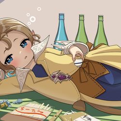 This is a pixiv picture whose title is だらしないクルルさん.