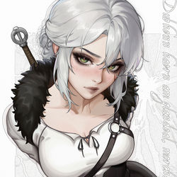 This is a pixiv picture whose title is Ciri.