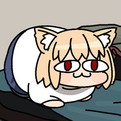 This is a pixiv picture whose title is ネコアルク.